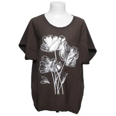 Haut (Marron) de Moda Italia Coton, Viscose