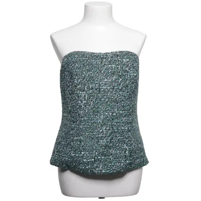Tube top (Green, Blue, Multicolored) from Alba Moda Acrylic, Elastane, Polyamide, Polyester, Viscose, Wool