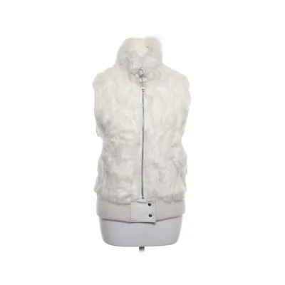 Fur vest (White) from Hollies Stockholm Acrylic, Polyester, Rabbit fur, Wool