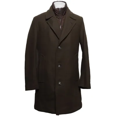 Manteau (Vert) de Strellson Cachemire, Polyamide, Laine