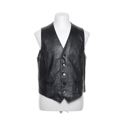 Leren vest (Zwart) van Janbell Leer