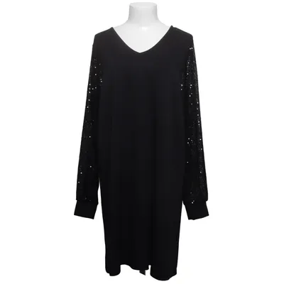 Jurk (Zwart) van Culture Elastaan, Modal, Polyester