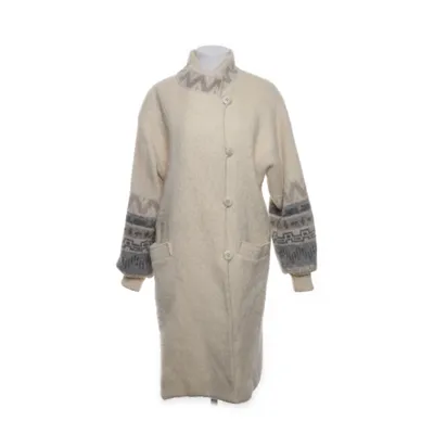 Coat (Beige, Gray) from Hilda Ltd Wool