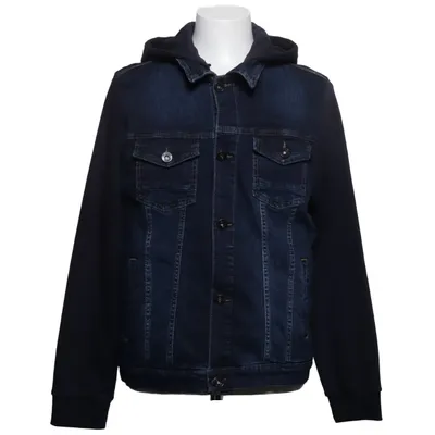 Jeansjacka (Blå) från Leif Nelson Bomull, Polyester