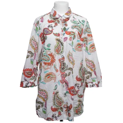 Shirt (White, Multicolored) from Erfo Pure Cotton