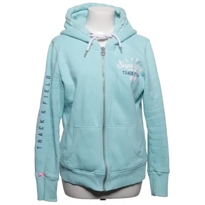 Hoodie (Blue) from Superdry Track & Field Cotton, Polyester