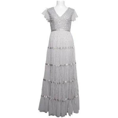 Avondjurk (Grijs, Zilver) van Maya Deluxe Polyester