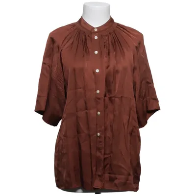 Blouse (Brown) from Part Two Viscose