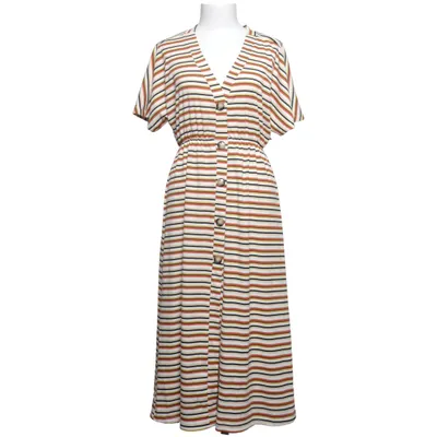 Maxi jurk (Beige, Meerkleurig) van 24Colours