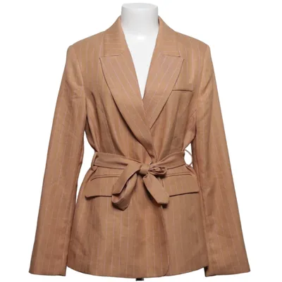 Blazer (Bruin) van Pom Amsterdam Polyester, Viscose