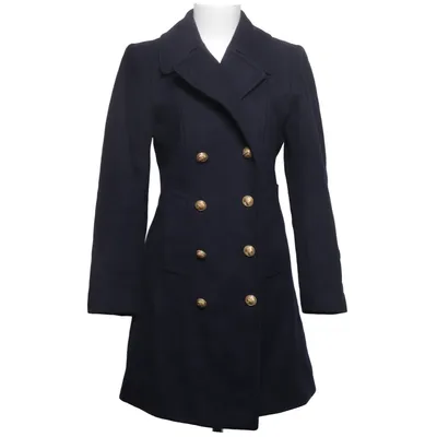 Manteau (Bleu) de Michel Beaudouin Polyamide, Polyester, Laine