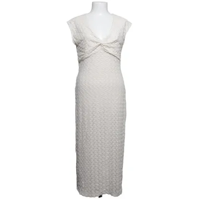 Långklänning (Beige) från VILA Elastan, Återvunnen polyester