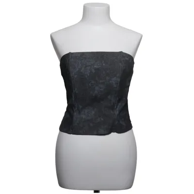 Tube top (Grijs) van Divided by H&M Katoen, Elastaan, Polyester
