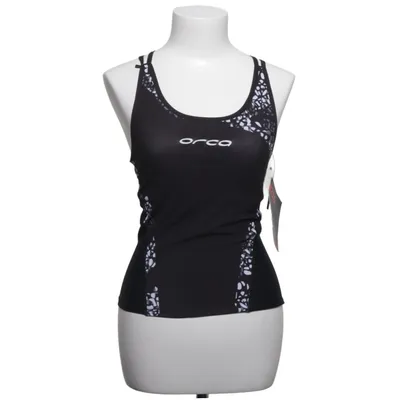 Sports tank top (Black, White) from Orca Elastane, Polyester
