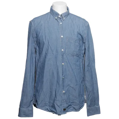 Jeansskjorta (Blå) från Crocker Denims Artisan Bomull