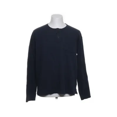 Henley shirt (Blue) from Solid Cotton