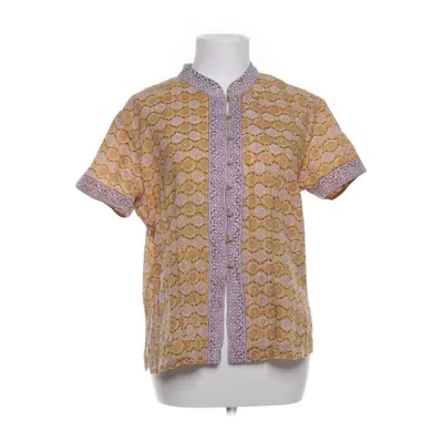Korte mouwen shirt (Geel, Roze, Meerkleurig) van Indiska Katoen