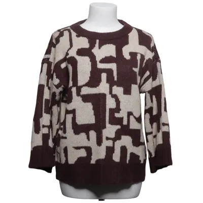 Sweater (Brown, Beige) from Saint Tropez Acrylic, Polyamide, Wool