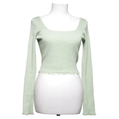 Crop top (Grön) från Missguided Tall Polyamid, Viskos