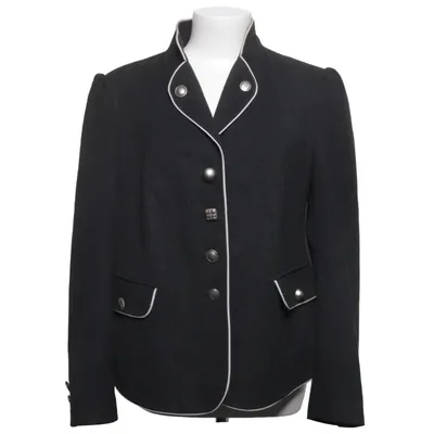 Blazer (Noir) de Madeleine Élasthane, Polyester, Viscose