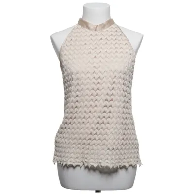 Haut dos-nu (Beige) de Eco Polyester