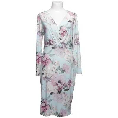 Slå-om-kjole (Blå, Pink, Flerfarvet) fra Numoco Elastan, Polyester