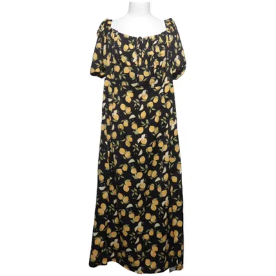 Kleid (Schwarz, Gelb, Grün) von Cider