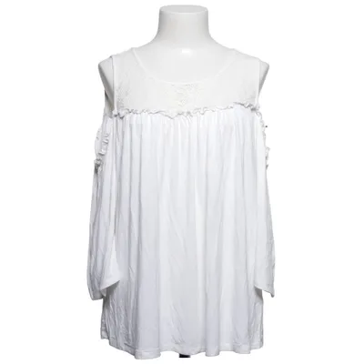 Top (White) from Cable & Gauge Elastane, Nylon, Viscose