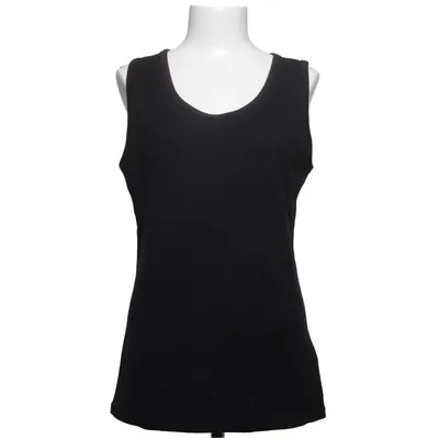 Tank Top (Black) from Ullmax Merino wool, Polyester