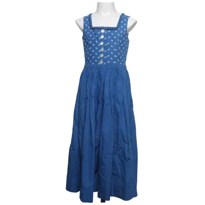 Dirndl (Bleu, Blanc) de Hammerschmid Coton