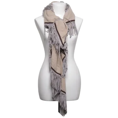 Écharpe (Beige) de Codello Cachemire, Laine