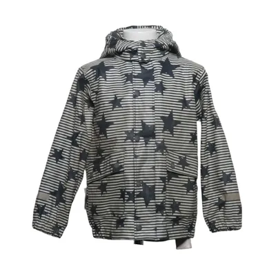 Veste imperméable (Bleu, Blanc) de Ticket to Heaven Polyester, Polyuréthane