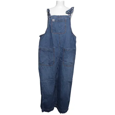 Latzhose (Blau) von Lucy & Yak Bio-Baumwolle