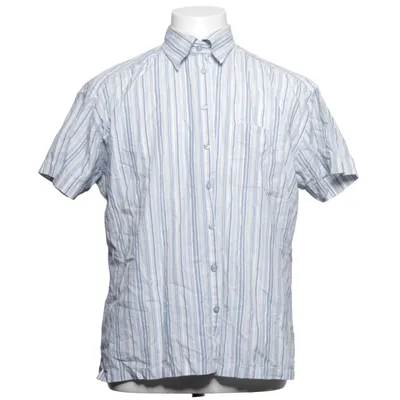 Kurzarmhemd (Blau, Weiß, Beige) von Batistini Sport Baumwolle