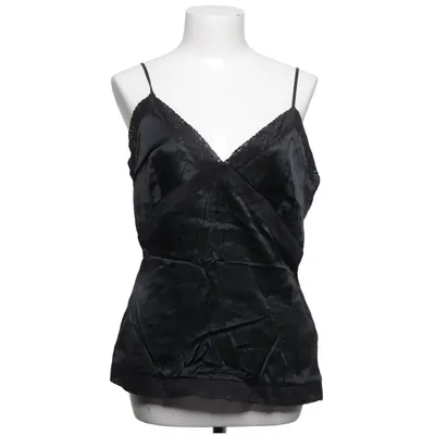 Haut de pyjama (Noir) de Karl Lagerfeld for H&M Élasthane, Soie