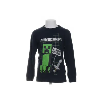 Långärmad t-shirt (Blå, Grön, Vit) från Mojang Bomull
