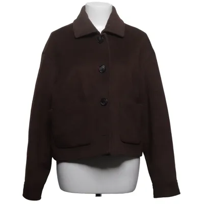 Veste (Marron) de Mango Acrylique, Polyamide, Polyester, Laine