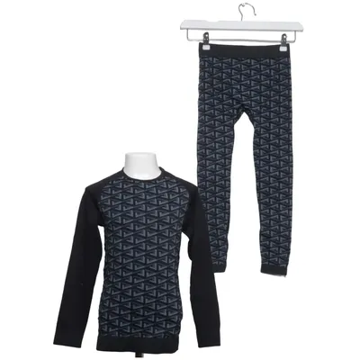 Lange Unterwäsche (Schwarz, Grau) von Crivit Pro Elasthan, Polyamid, Polyester