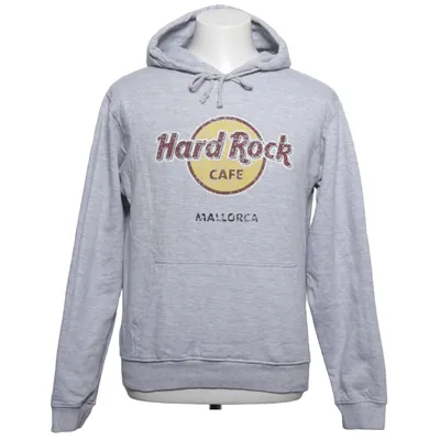 Hoodie (Gray) from Hard Rock Cafe Cotton, Polyester