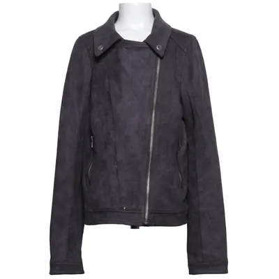 Bikerjacka (Grå) från Lindex Kids Elastan, Polyester