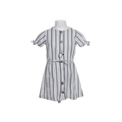 Kjole (Hvid, Sort) fra Zara Kids Bomuld, Elastan, Polyester