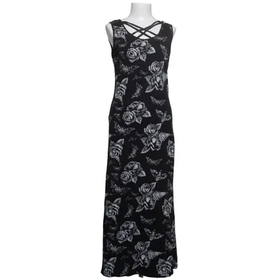 Dress (Black, White) from Gothicana by EMP Cotton, Elastane