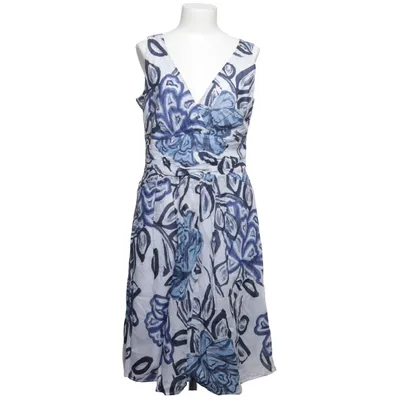 Robe (Blanc, Bleu, Multicolore) de Bandolera Coton