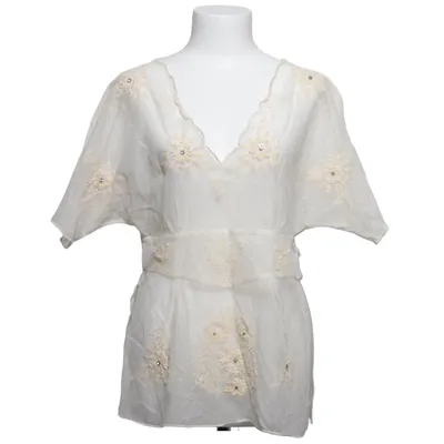 Top (Beige) van Antik Batik Katoen, Polyamide