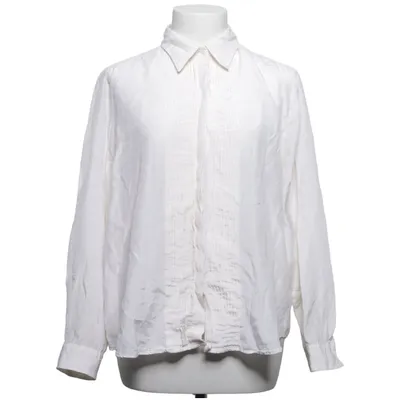 Shirt (Wit) van Kurt Kellermann Katoen, Zijde