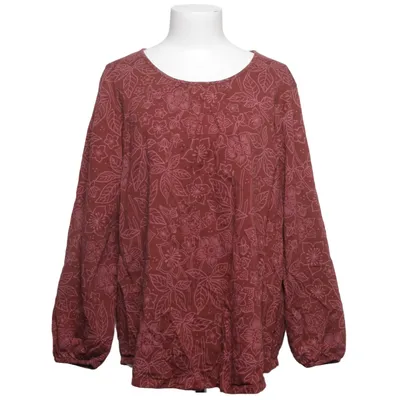 Bluse (Braun, Pink) von Gudrun Sjödén Bio-Baumwolle