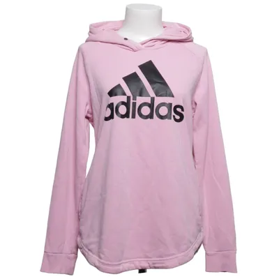 Hoodie (Pink, Black) from Adidas Cotton, Recycled polyester