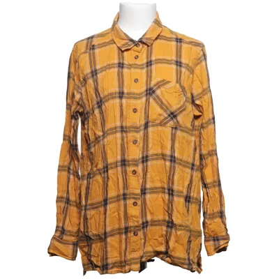 Chemise en flanelle (Jaune, Bleu) de Elena Miro Coton, Viscose