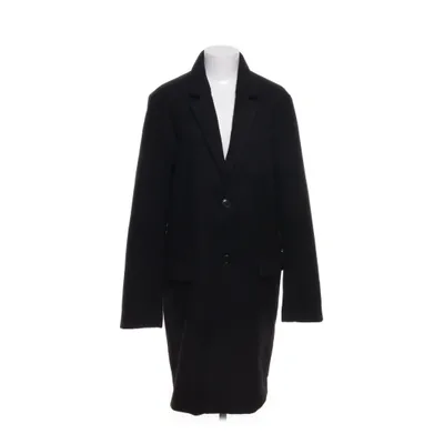 Frakke (Sort) fra Lager 157 Polyester, Viscose, Uld