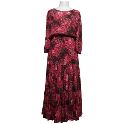 Långklänning (Rosa, Svart, Grön) från Le Collet Viskos